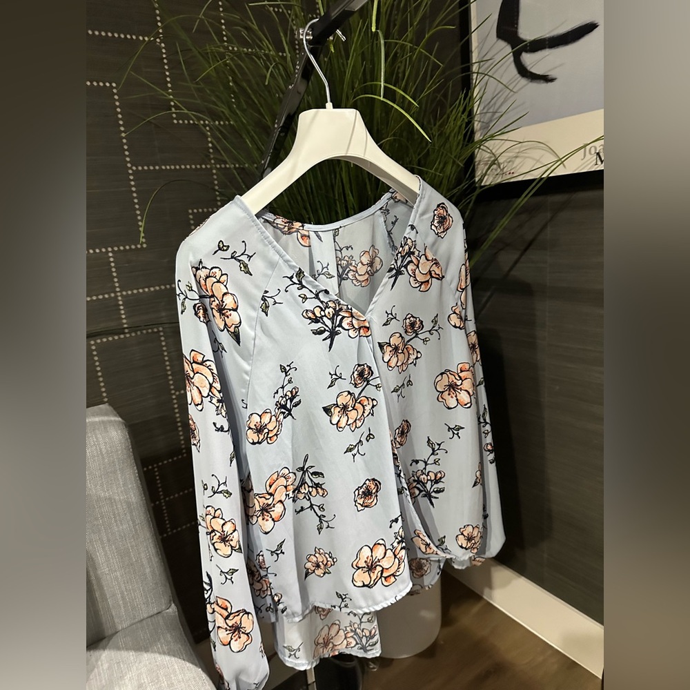 Floral Print Women's Top